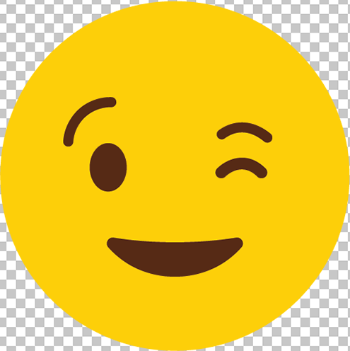 Wink emoji png image