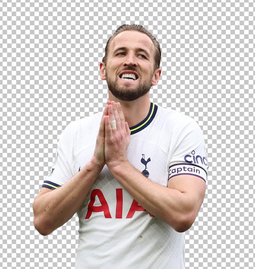 Harry Kane joining hand PNG image