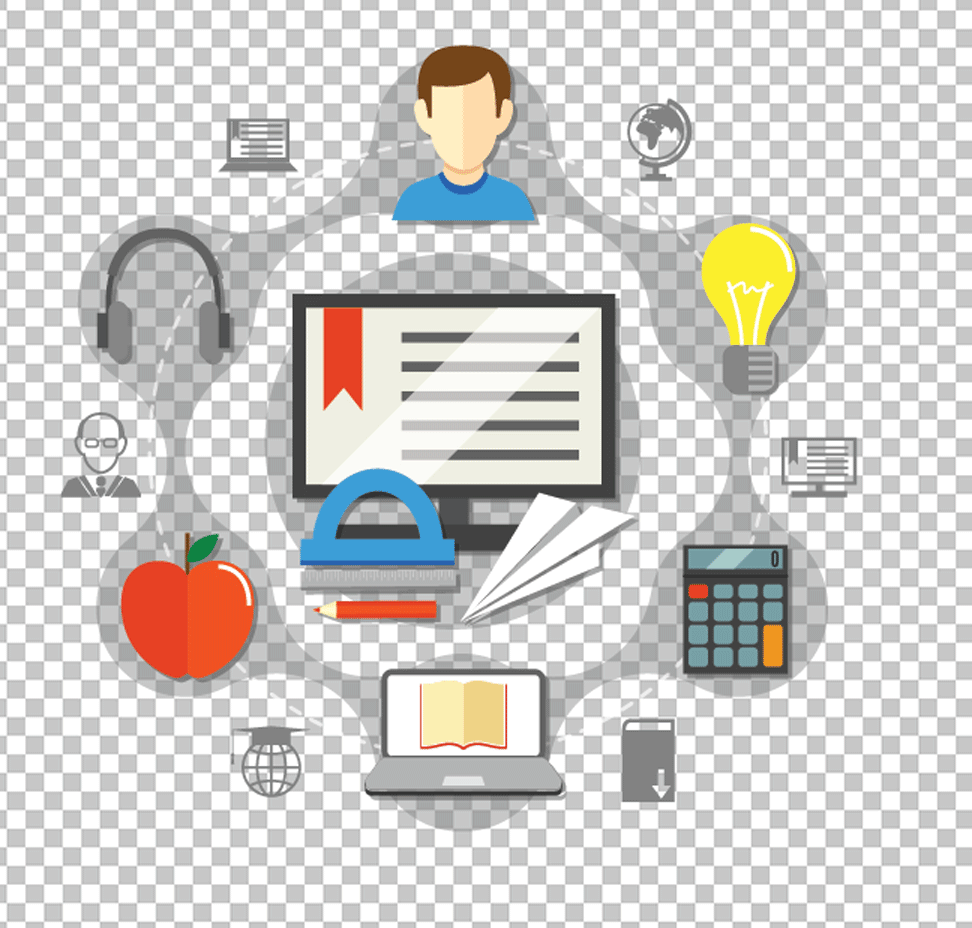 E-learning PNG image
