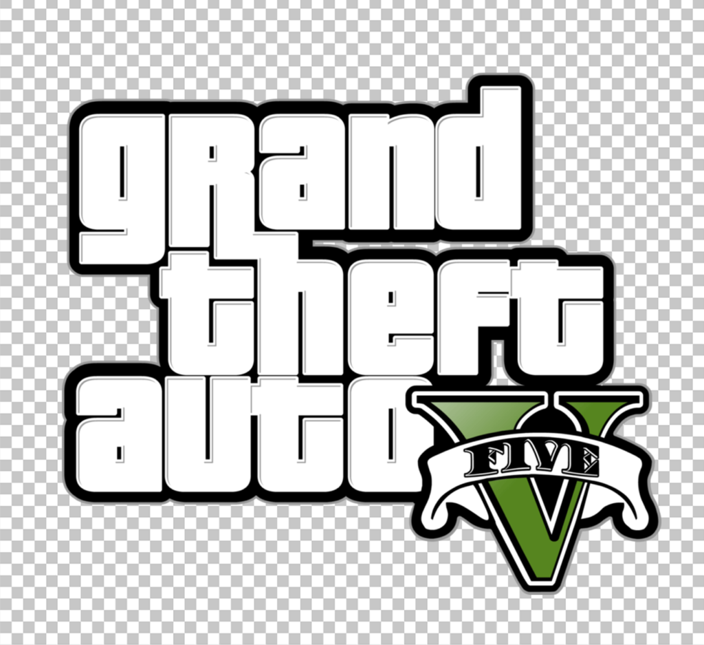 Grand Theft Auto 5 Logo PNG image