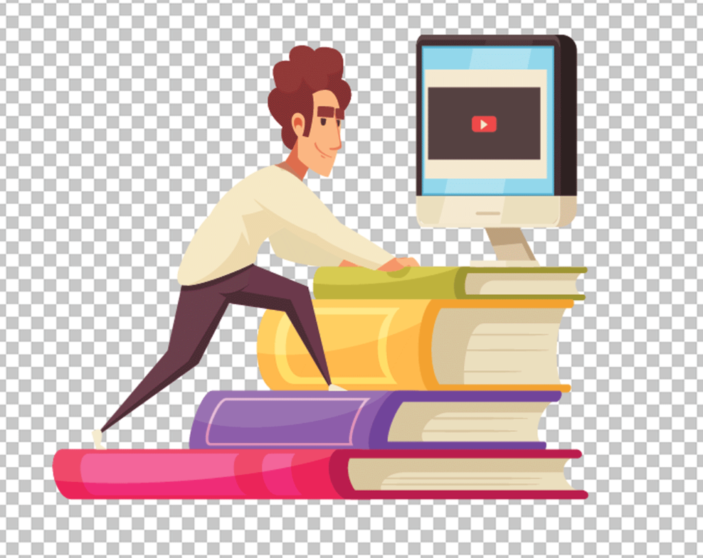 Online learning PNG image