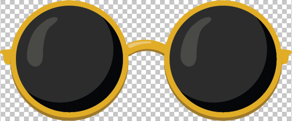 Round Sunglasses PNG image