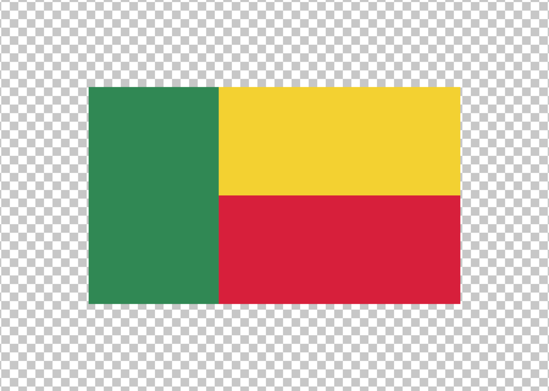 Flag of Benin PNG Image