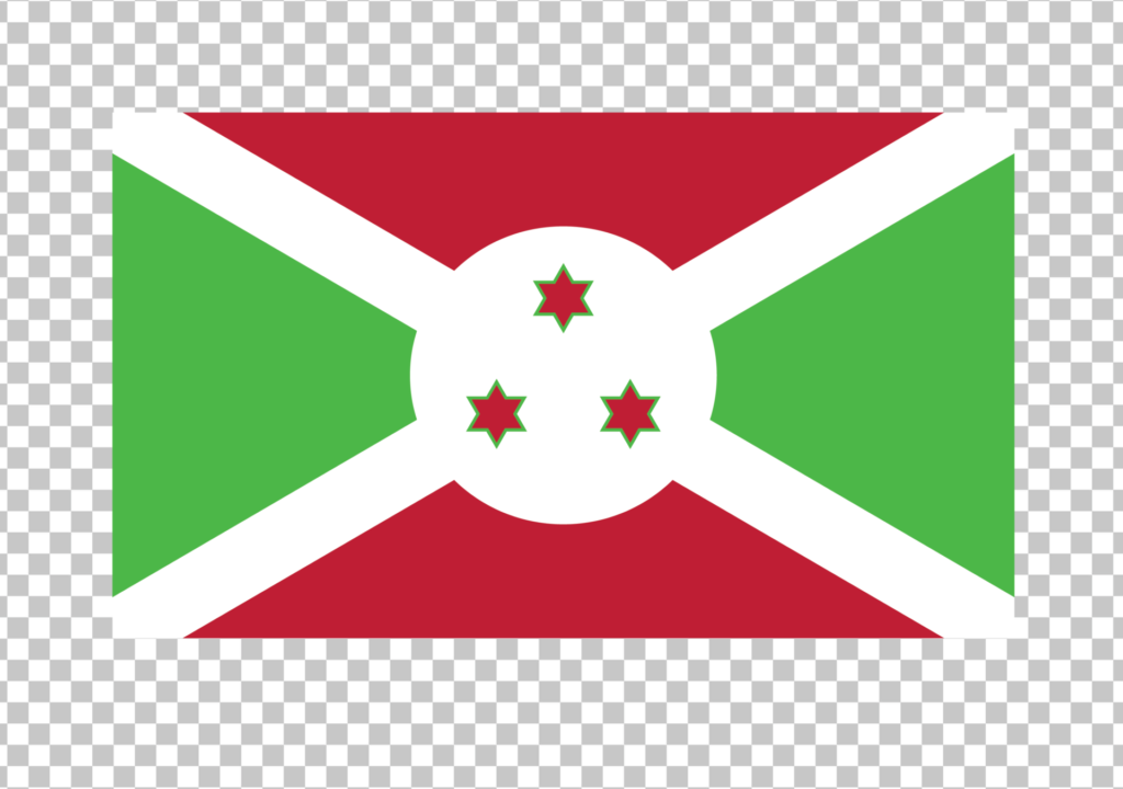 Flag of Burundi PNG image