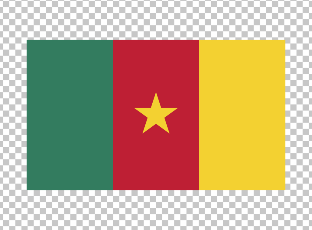 Flag of Cameroon PNG image