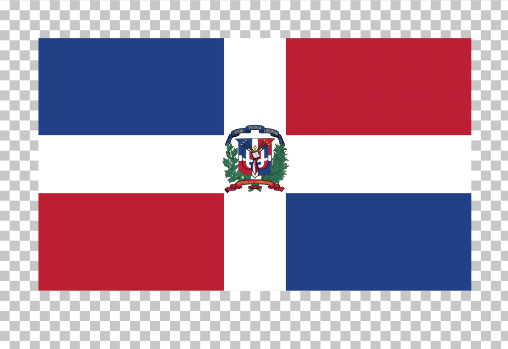 Flag of the Dominican Republic PNG Image