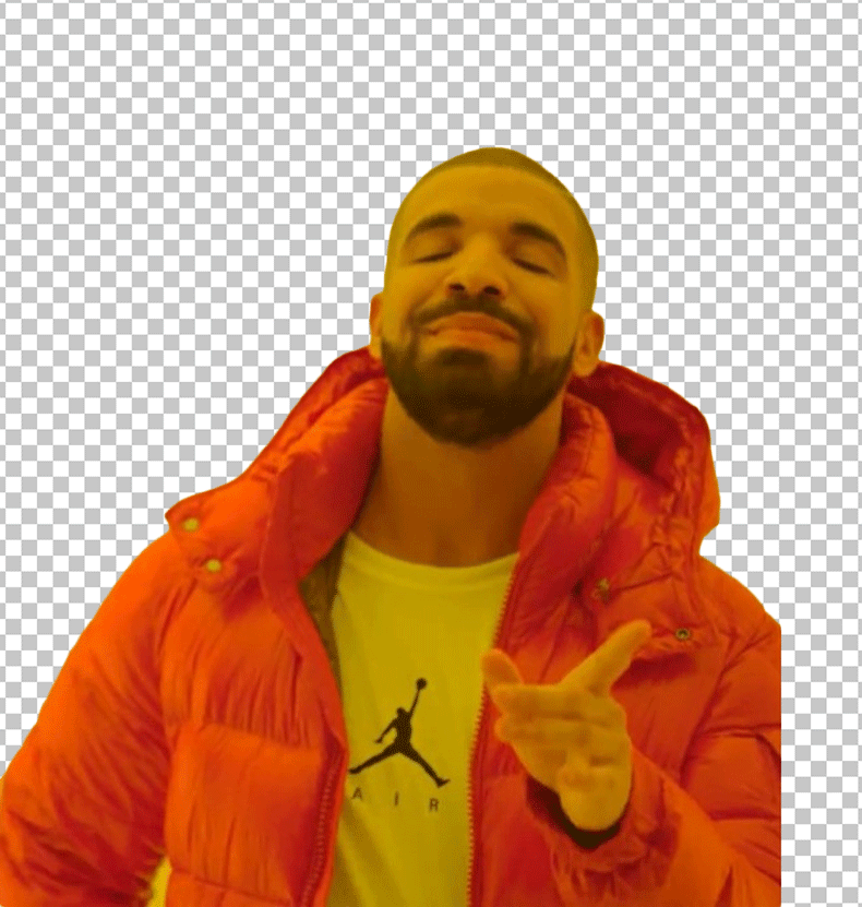 Drake meme PNG Image