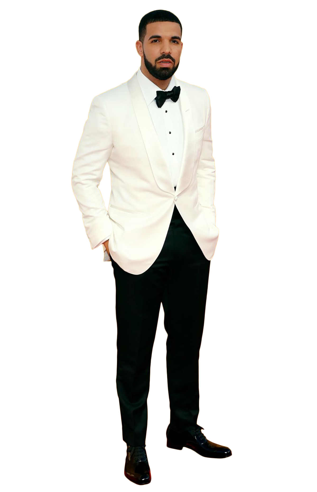 Drake in white tuxedo PNG Image | OngPng
