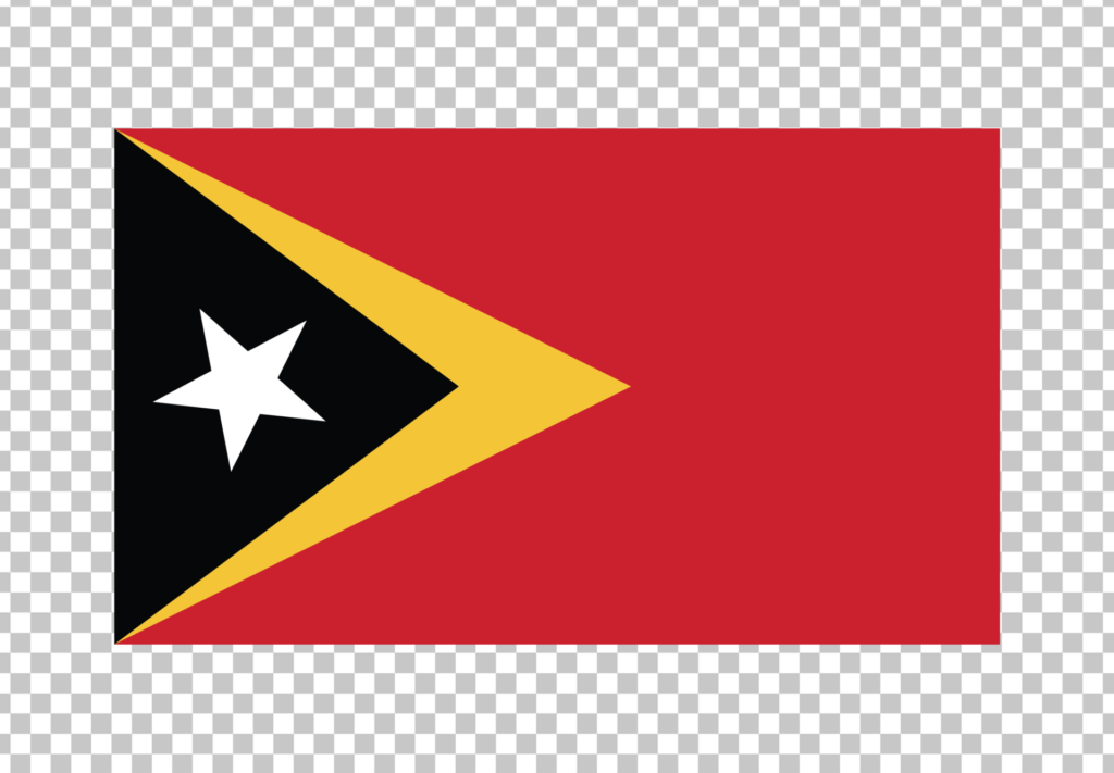 Flag of East Timor PNG Image