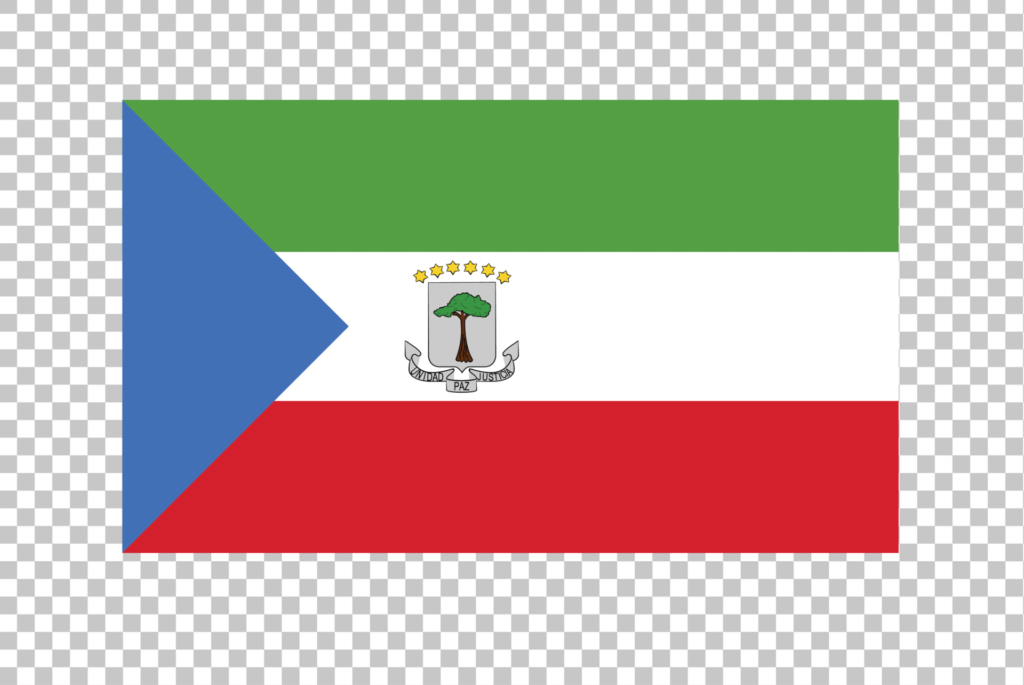 Flag of Equatorial Guinea PNG Image