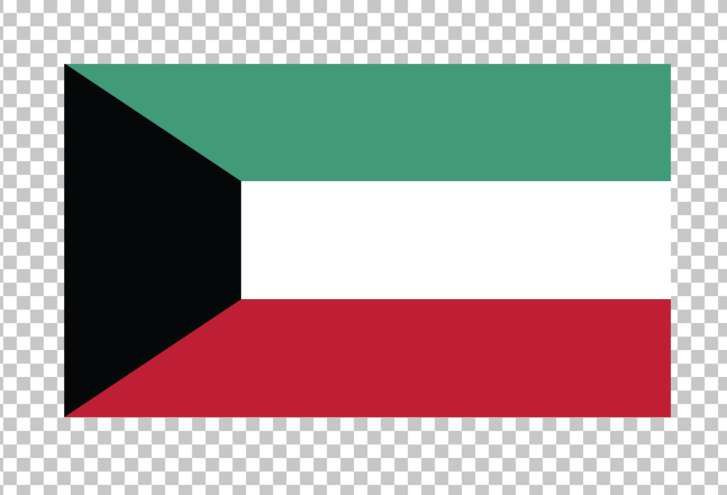 Flag of Kuwait PNG Image