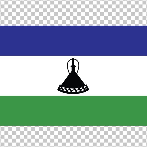 Flag of Lesotho PNG Image