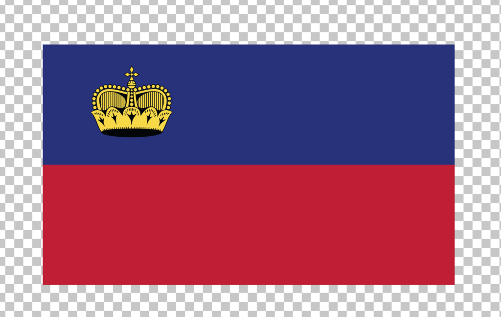 Flag of Liechtenstein PNG Image
