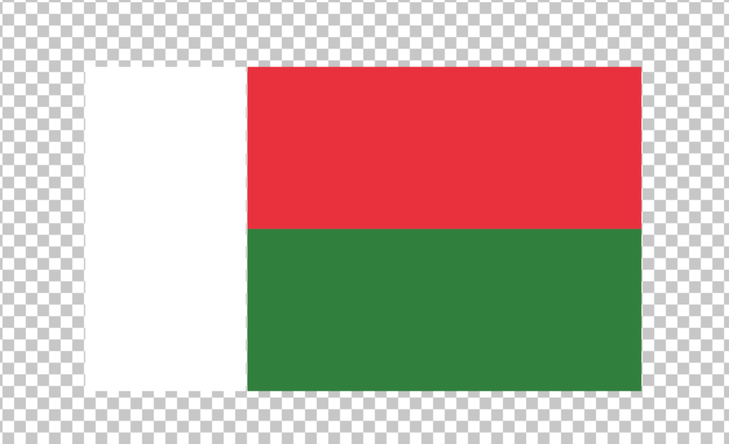 Flag of Madagascar PNG Image