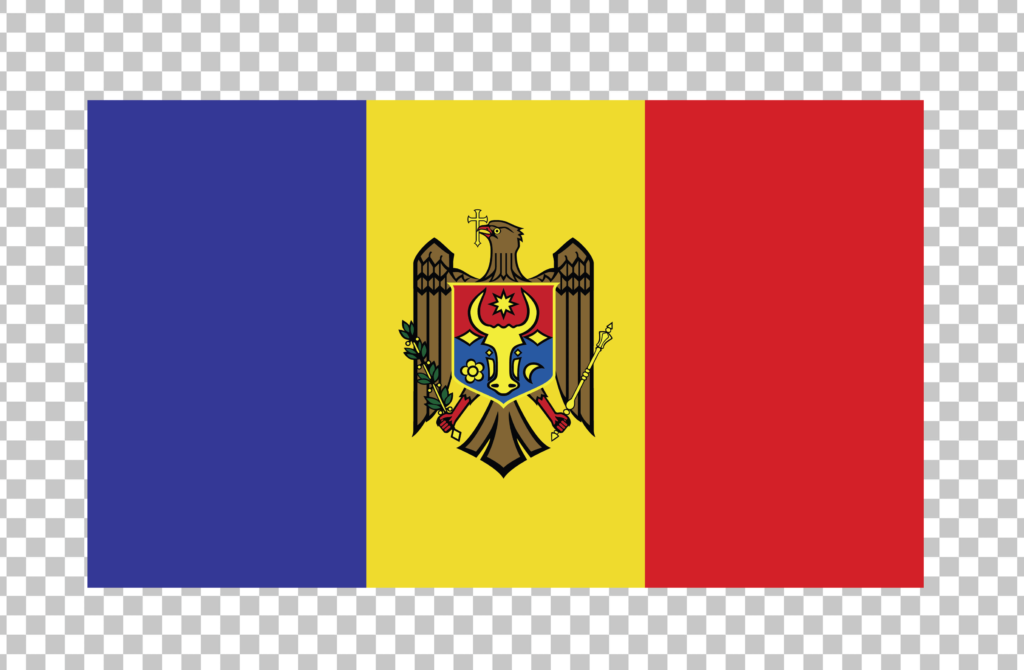 Flag of Moldova PNG Image