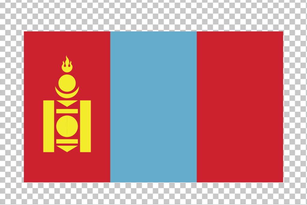 Flag of Mongolia PNG Image