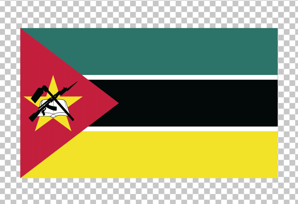Flag of Mozambique PNG Image