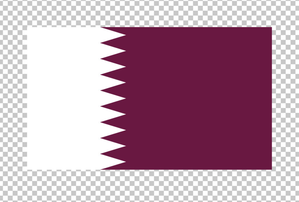 Qatar Flag PNG Image