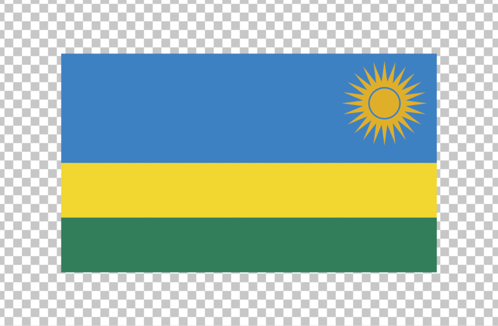Rwanda Flag PNG Image