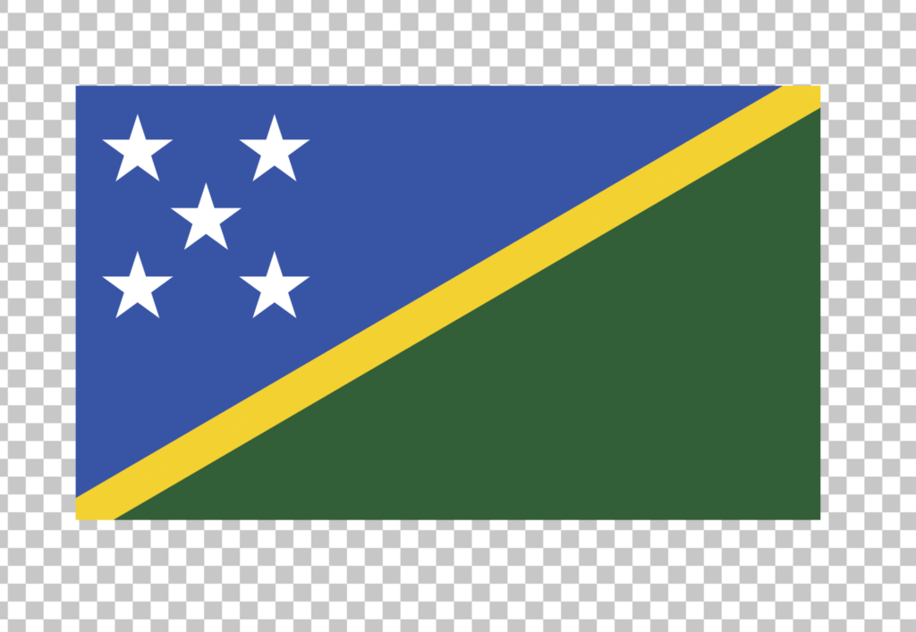 Flag of the Solomon Islands PNG
