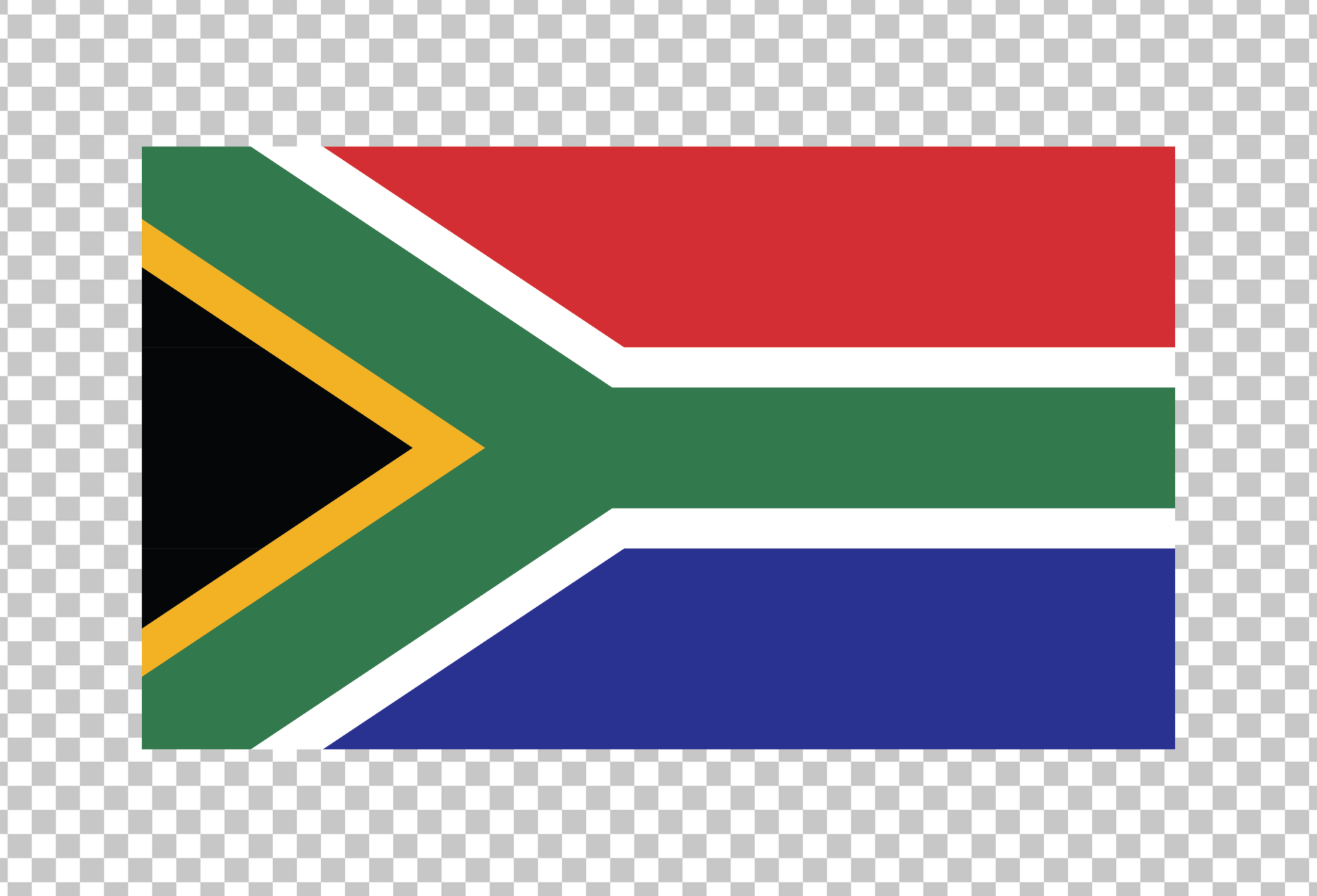 South Africa Flag PNG Image