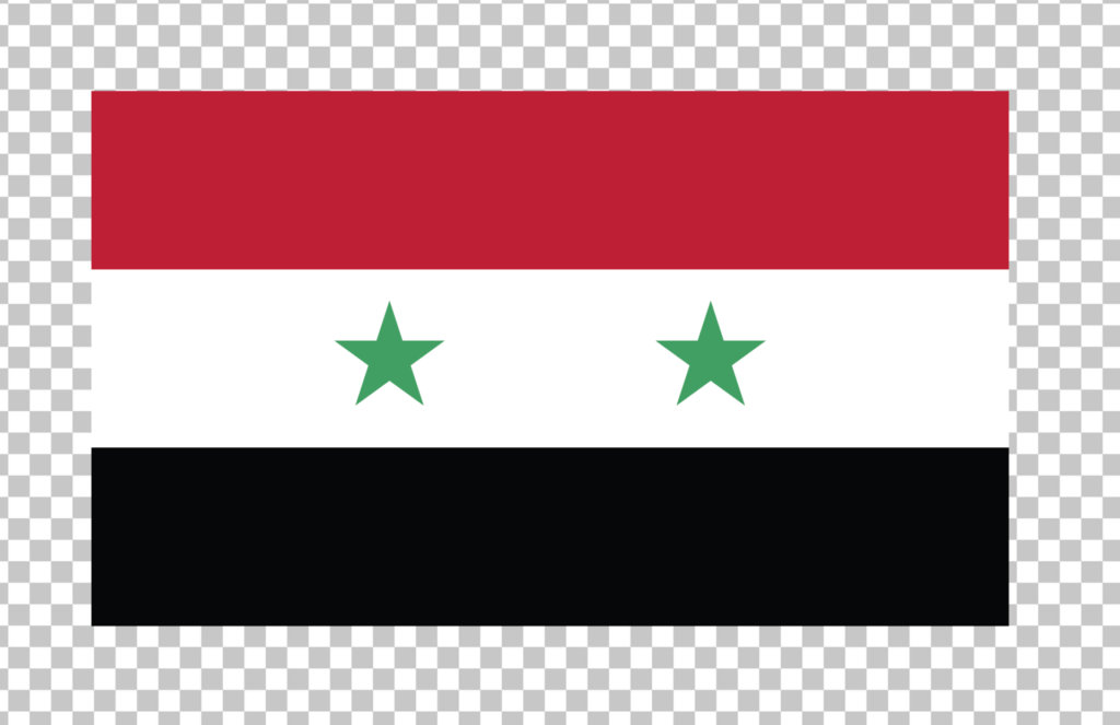 Flag of Syria PNG Image