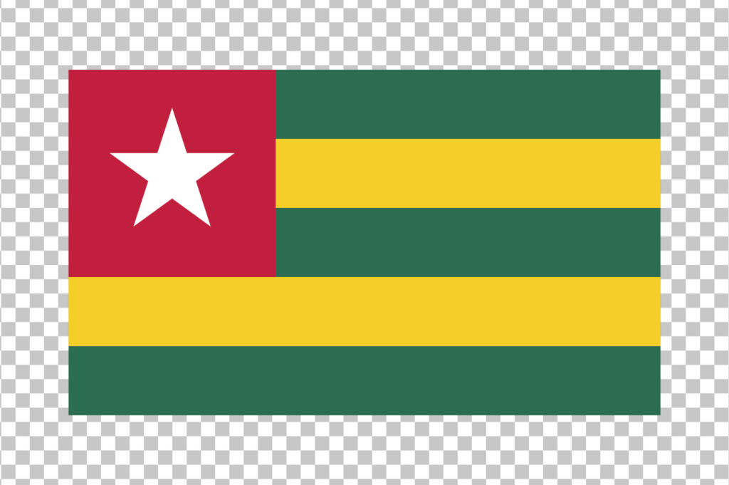 Flag of Togo PNG Image