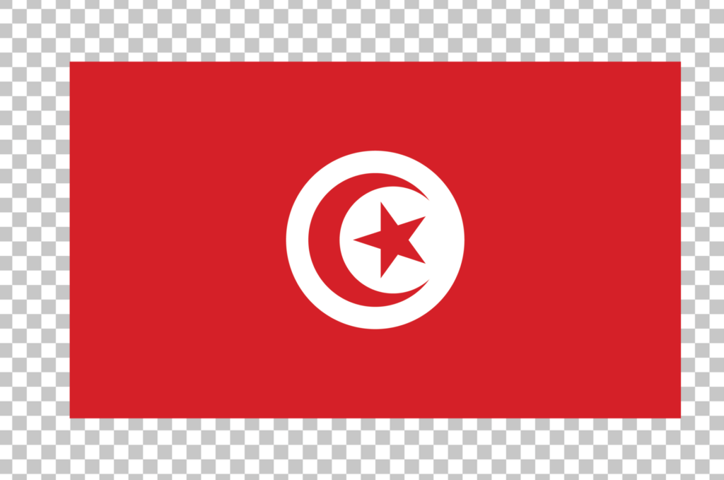 Flag of Tunisia PNG Image