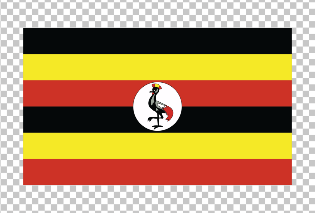 Flag of Uganda PNG Image