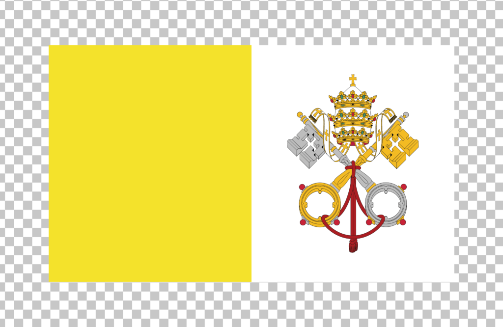 Flag of the Vatican City PNG Image