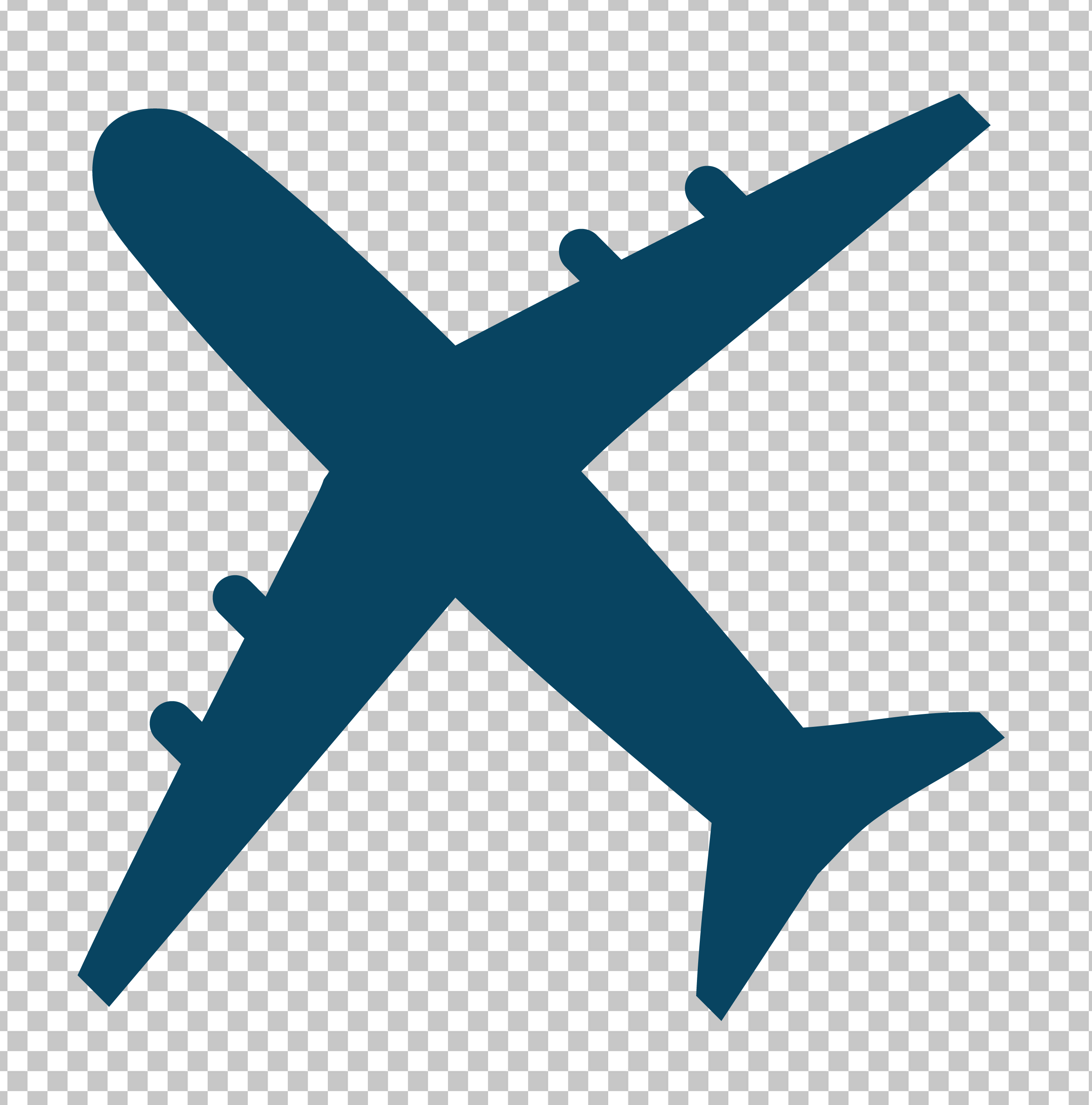 airplane transparent background
