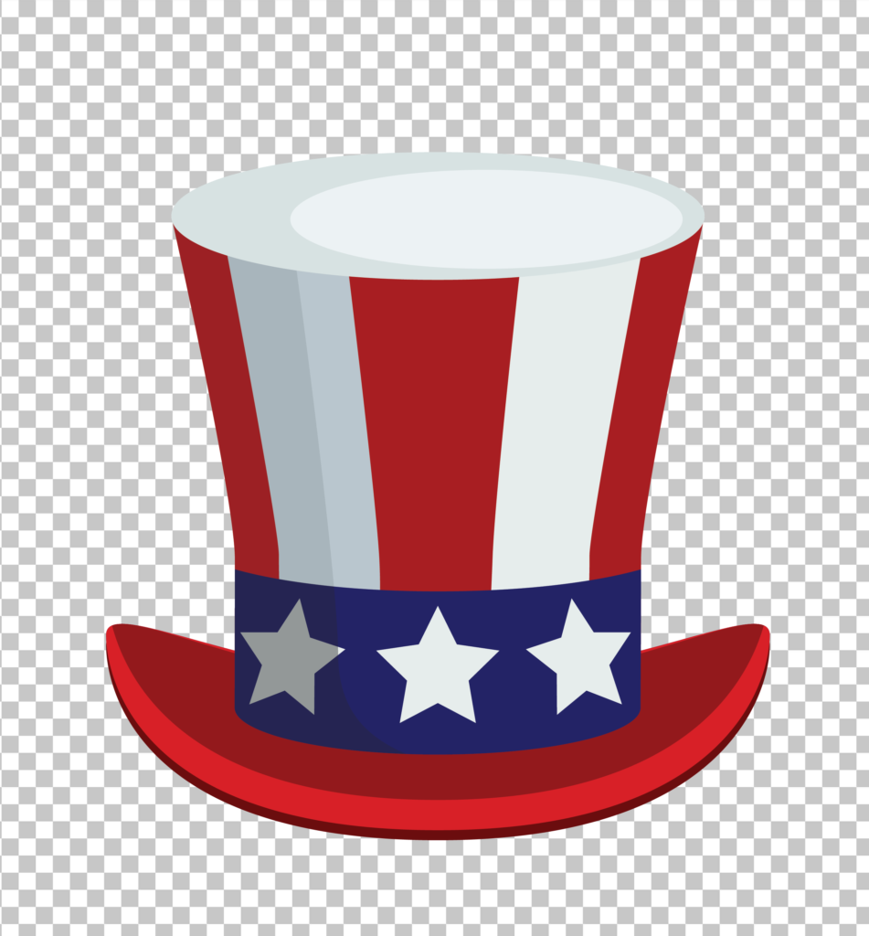 Uncle Sam Hat PNG Image