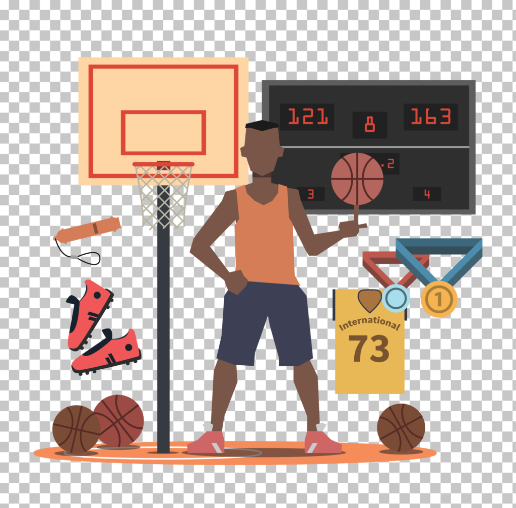 Basketball Pack PNG Image