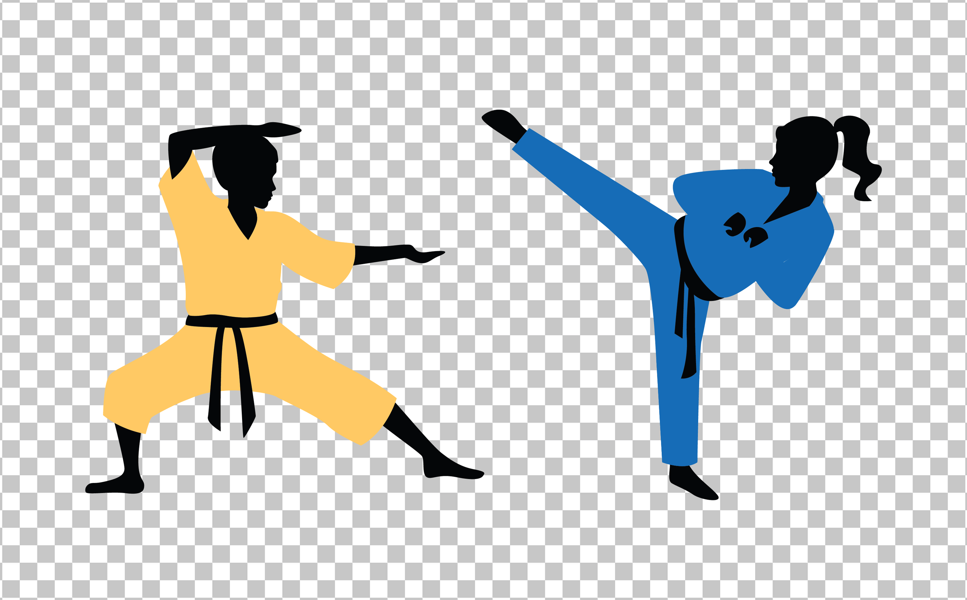 karate sport PNG Image
