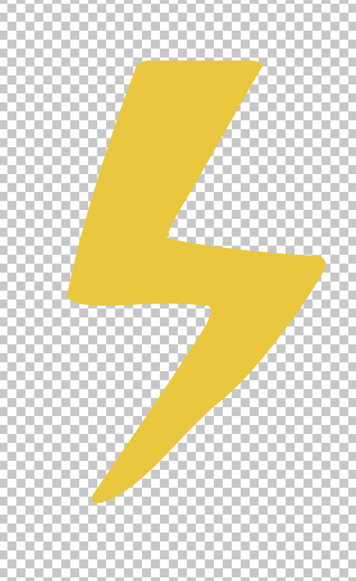 Yellow Lightning Bolt