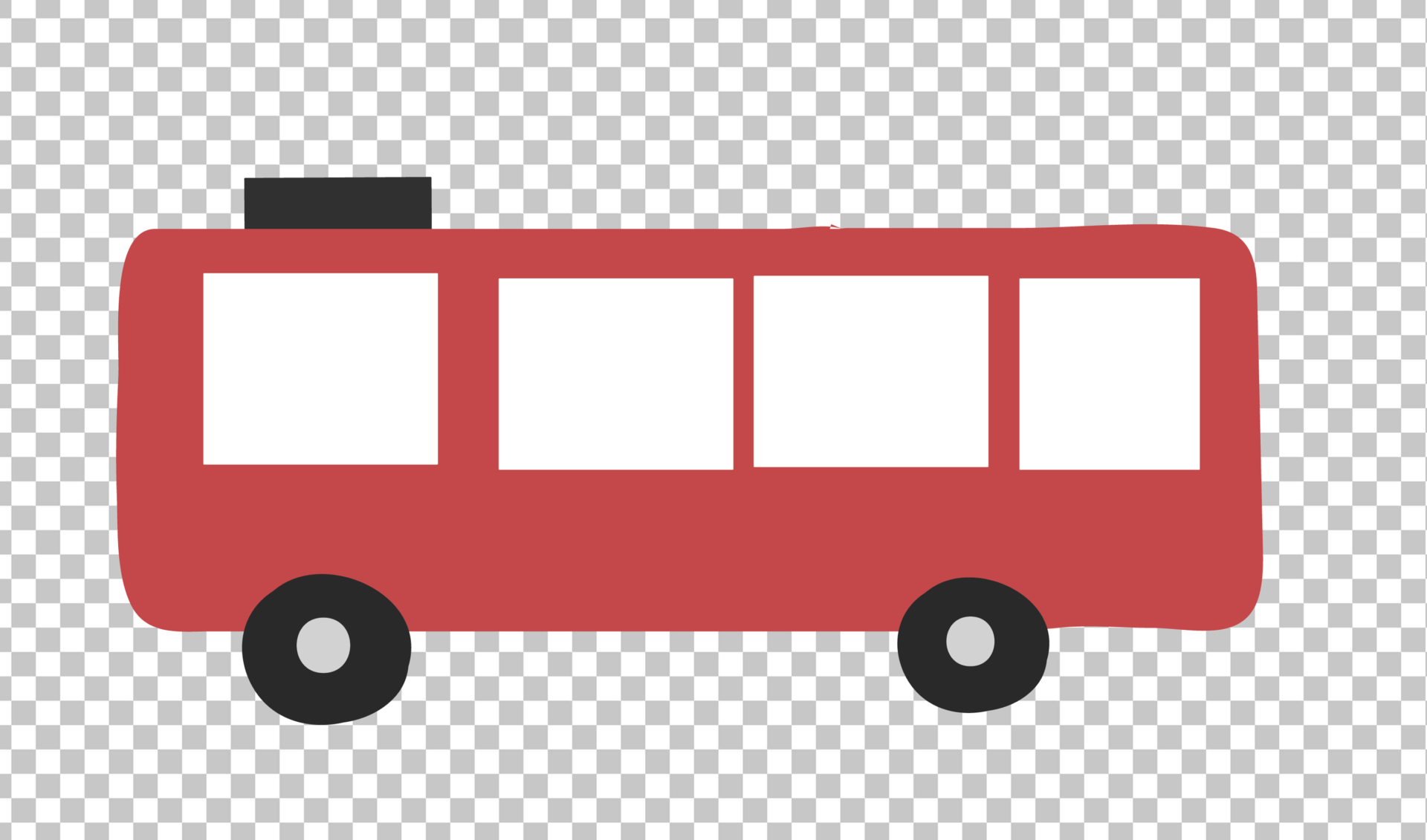 Red bus Icon