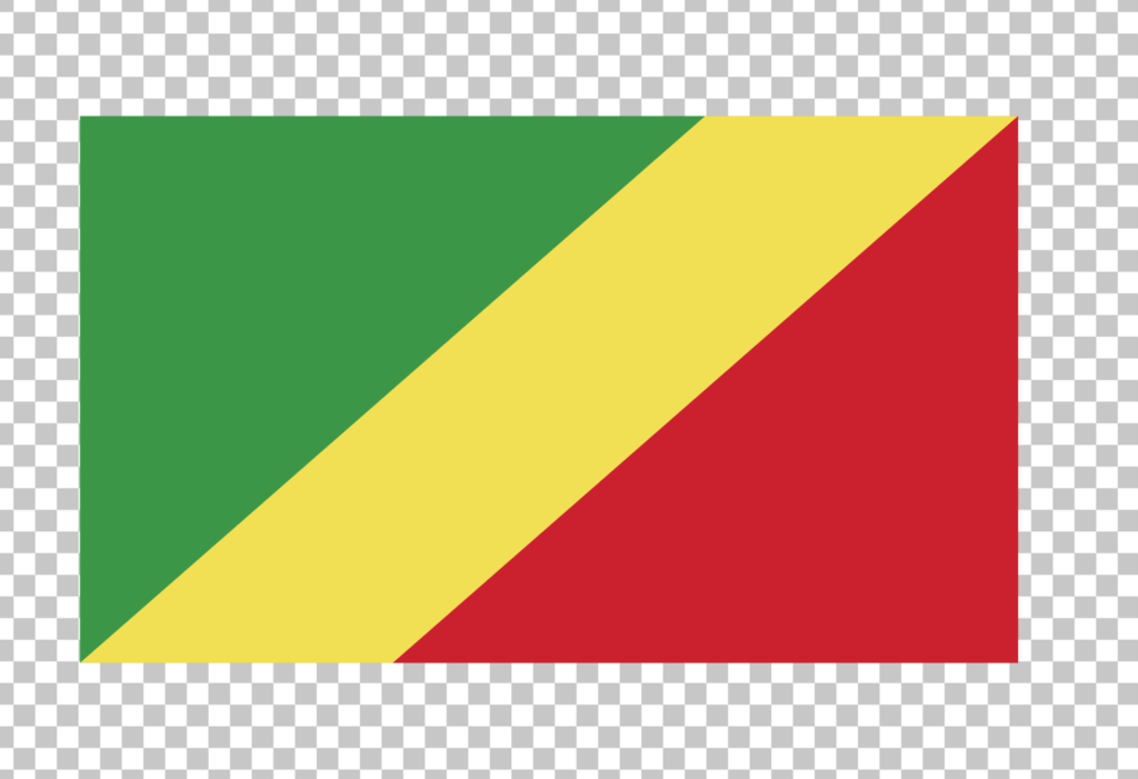 Flag of the Republic of the Congo PNG Image