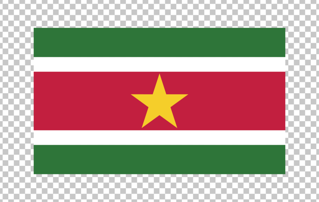 Flag of Suriname PNG Image
