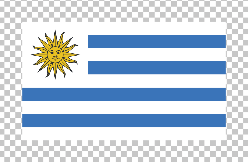 Flag of Uruguay PNG Image