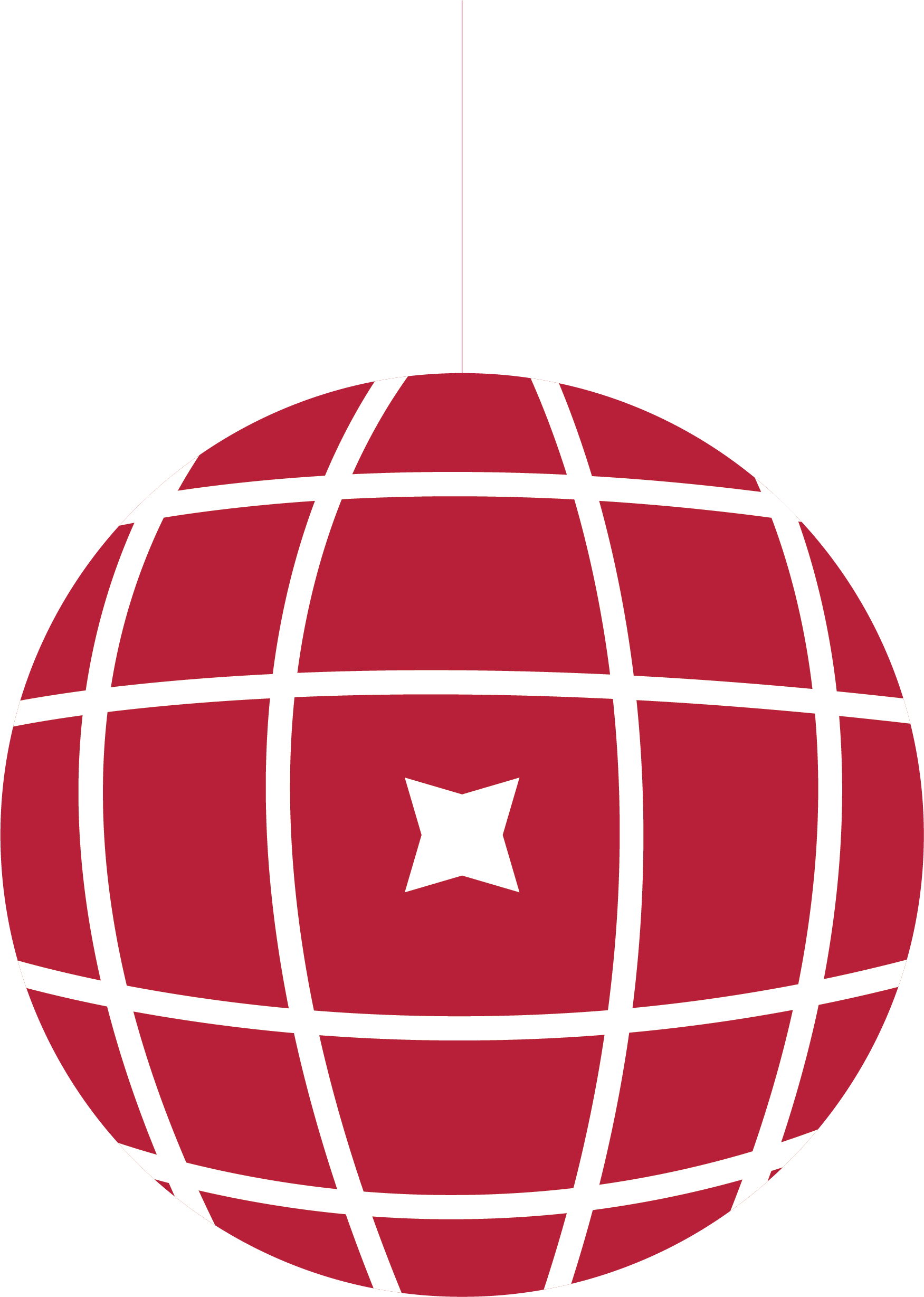 red globe logo png
