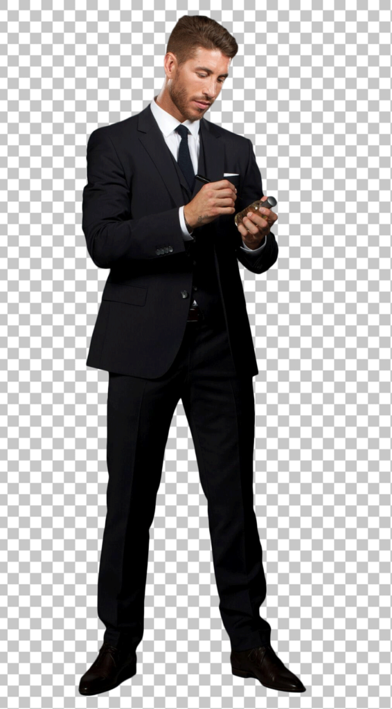 Sergio Ramos in suit PNG Image