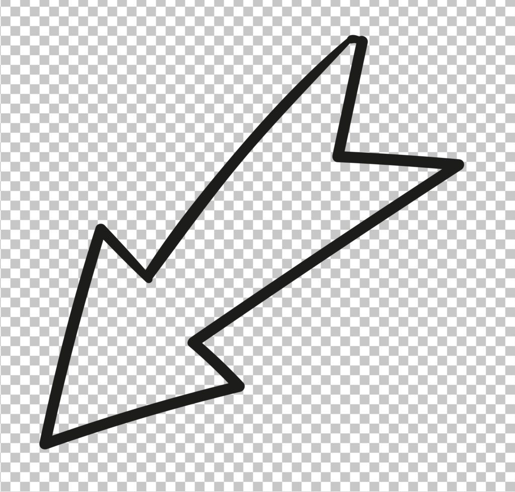 Arrow, Directions, Left, Downwards, PNG Image