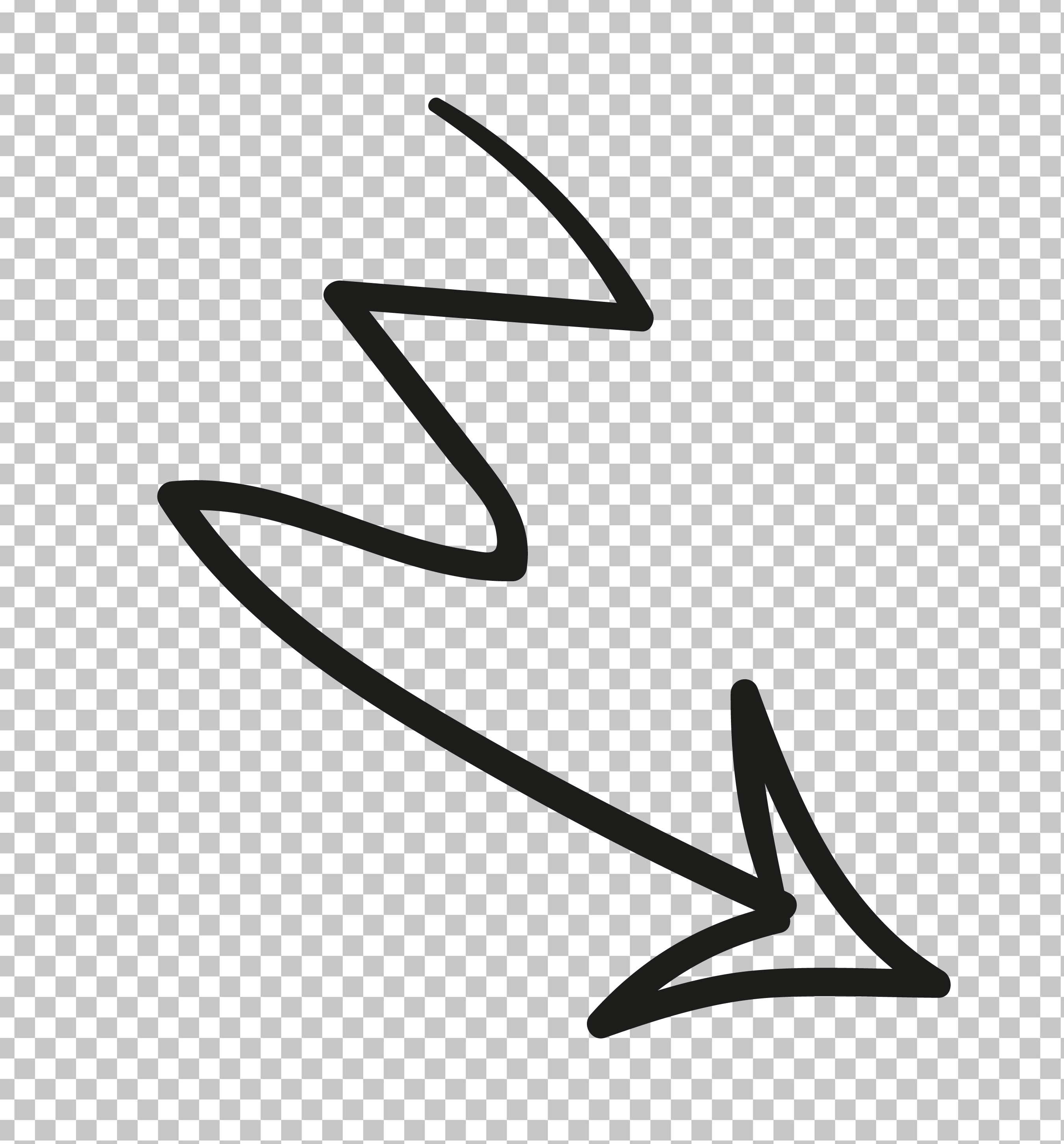 drawn arrow png