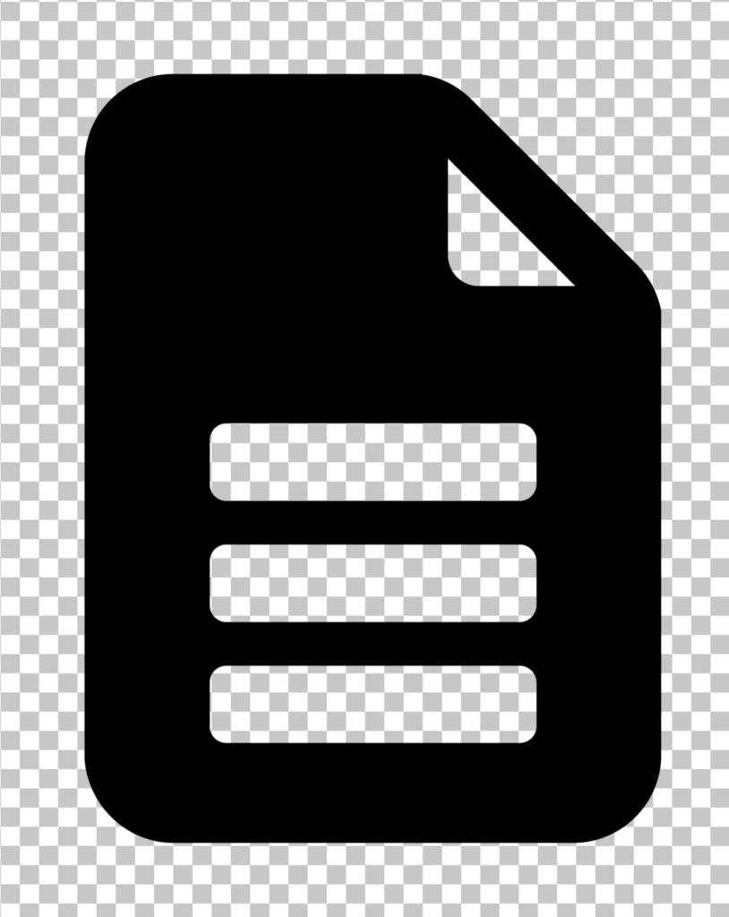 Icon Document Logo PNG Image