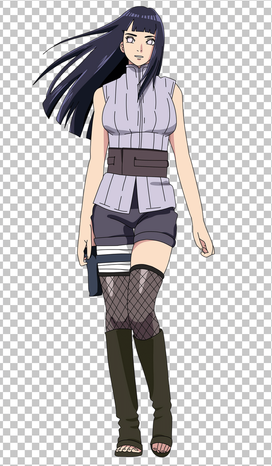 Young Naruto standing PNG Image