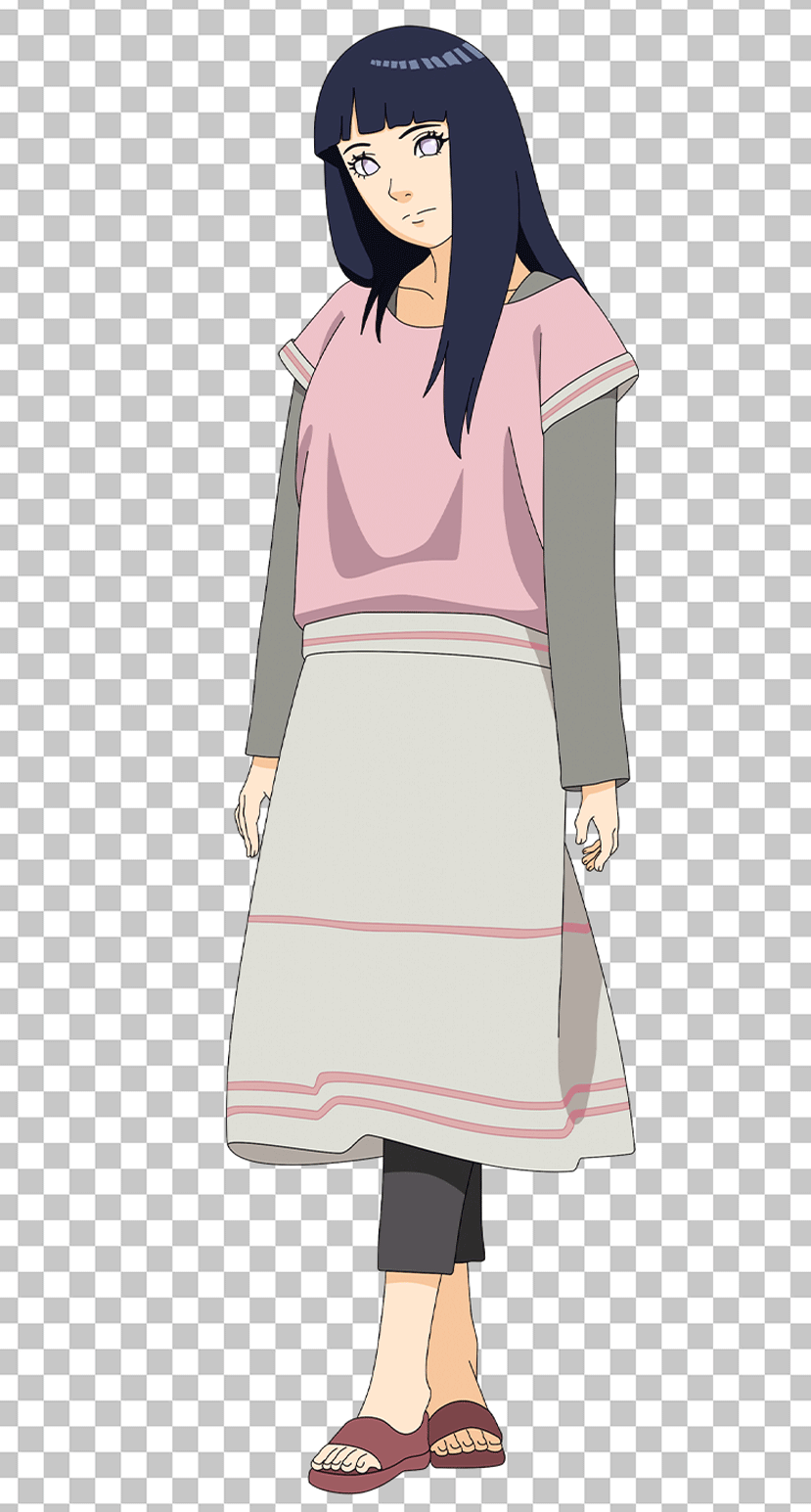Hinata Hyuga from Naruto High-Quality PNG Image