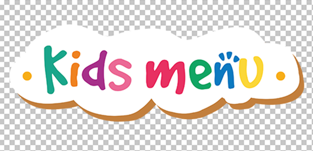 Cloud Kids Menu Logo PNG Image