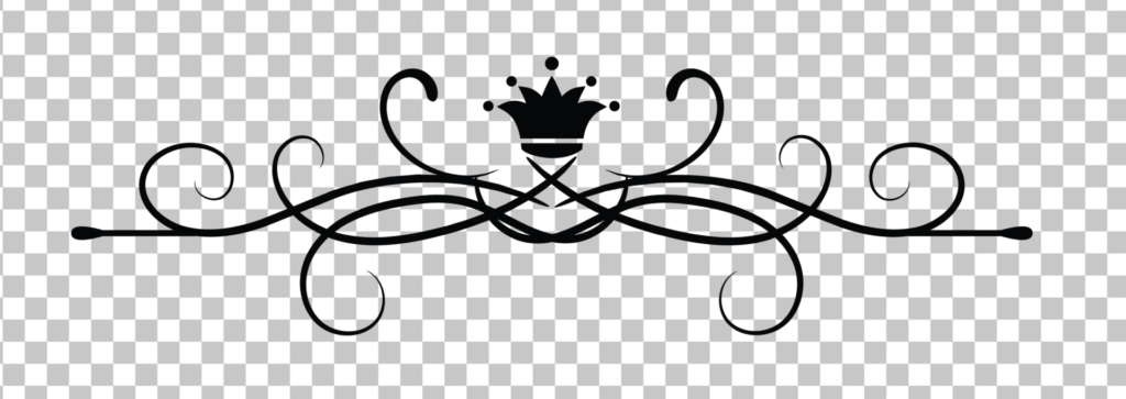 Crown Page Decoration PNG image