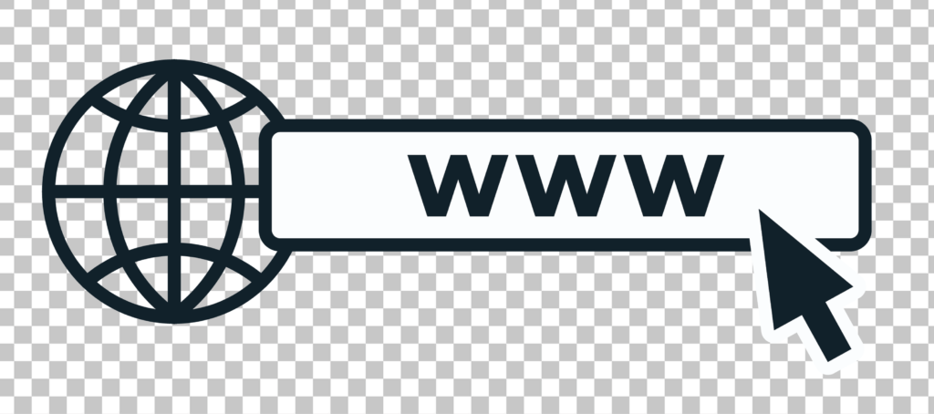 Website Icon with pointer.