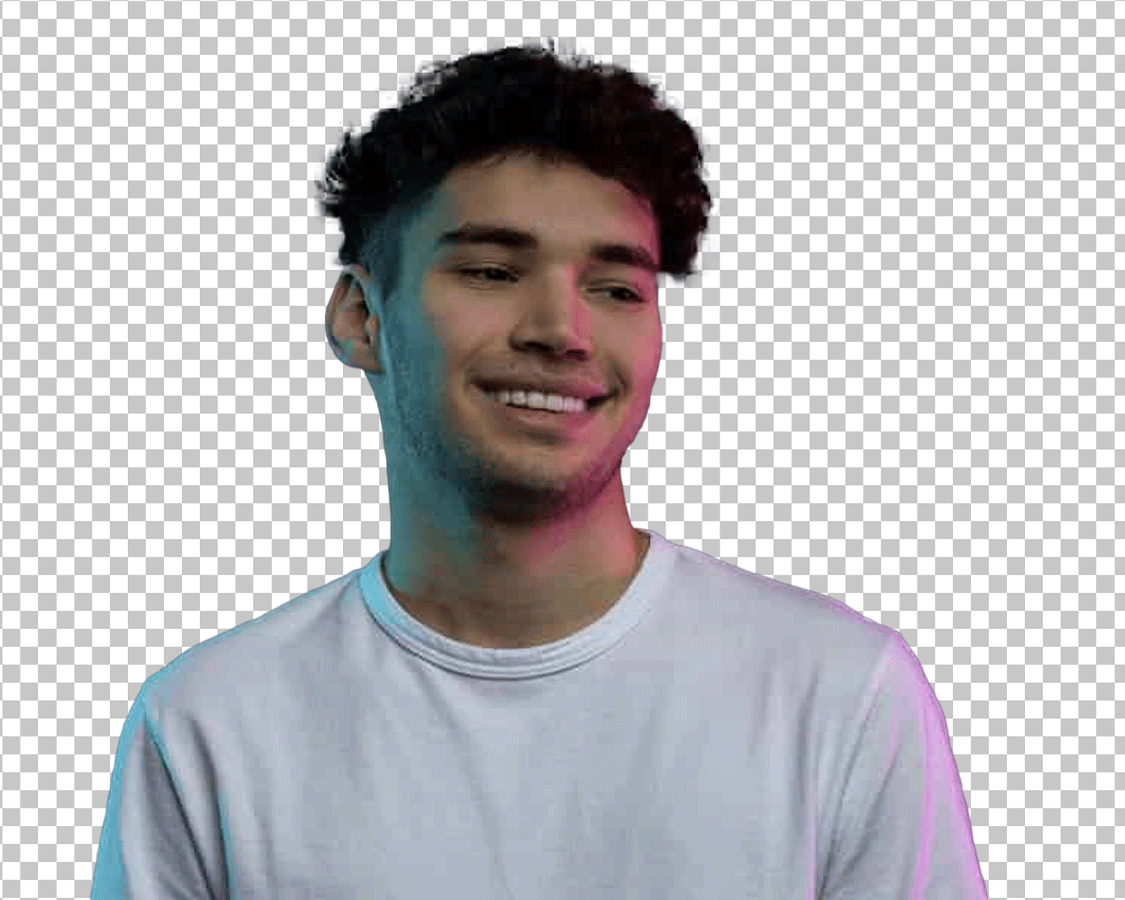 Young Adin Ross Smiling PNG Image